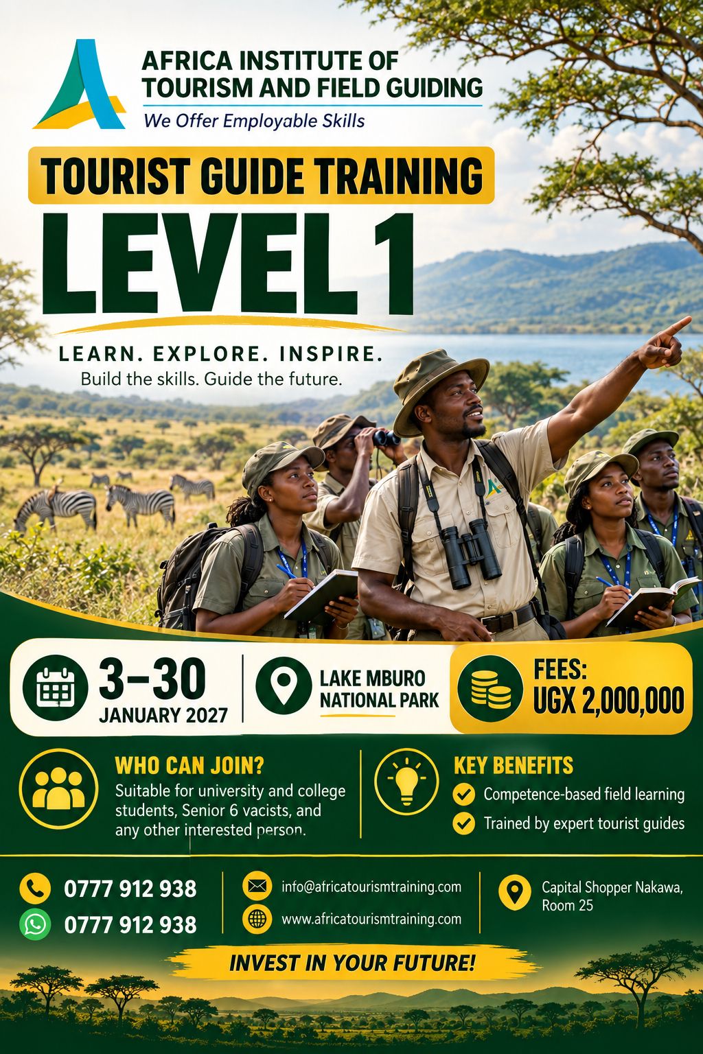 Tourism Training Tourism training